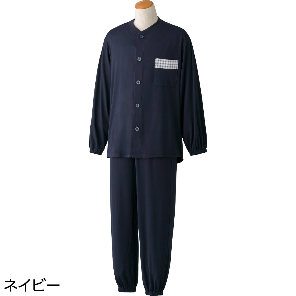 ワンタッチのびのびストレッチパジャマ【３L・4L】