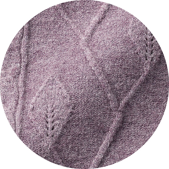 もちもちニット斜め釦ホールベスト