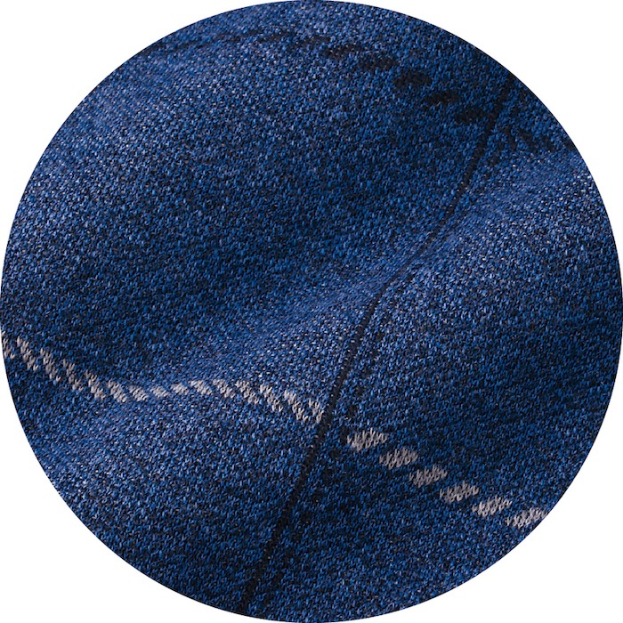 裏起毛斜め釦ホール前開きベスト