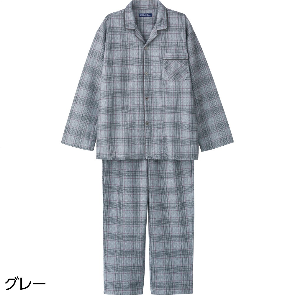 ワンタッチキルトパジャマ【３L・4L】