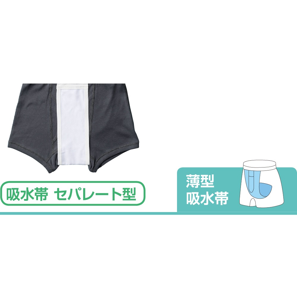 安心快適ボクサーブリーフ(2枚組)