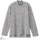 後ろ長め薄起毛シャーリング衿Ｔシャツ