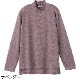 後ろ長め薄起毛シャーリング衿Ｔシャツ