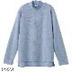 後ろ長め薄起毛シャーリング衿Ｔシャツ
