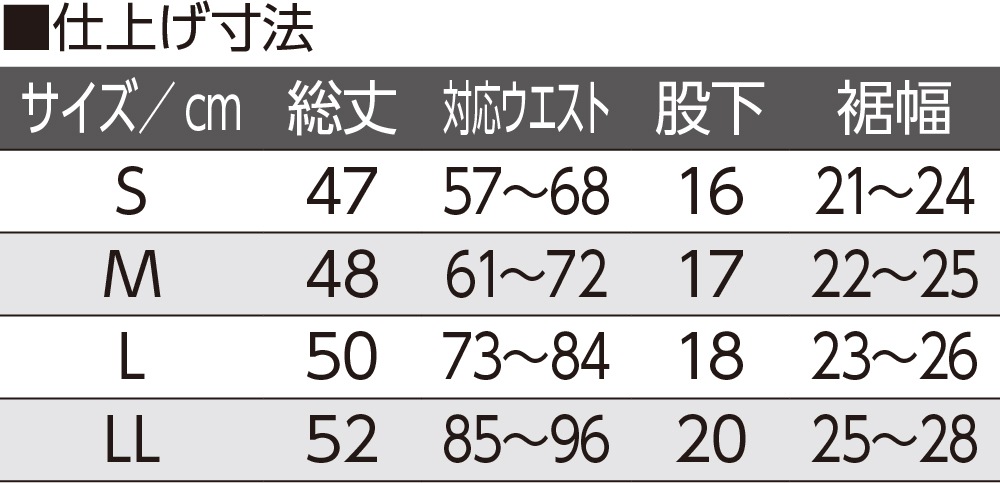 男女兼用おむつサポートパンツ