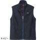 針抜きフリースフルジップベスト