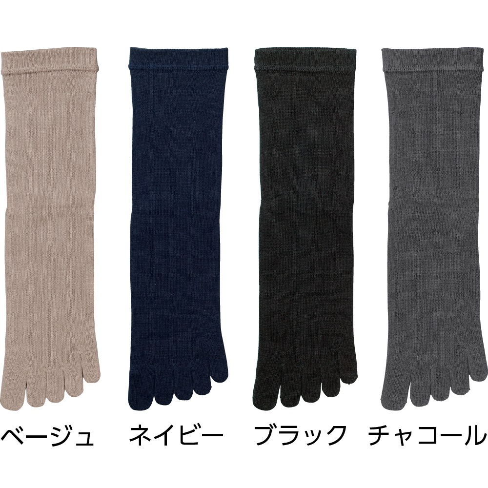 しめつけ解消5本指ソックス