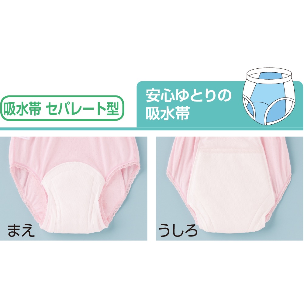 安心快適ショーツ(2枚組)