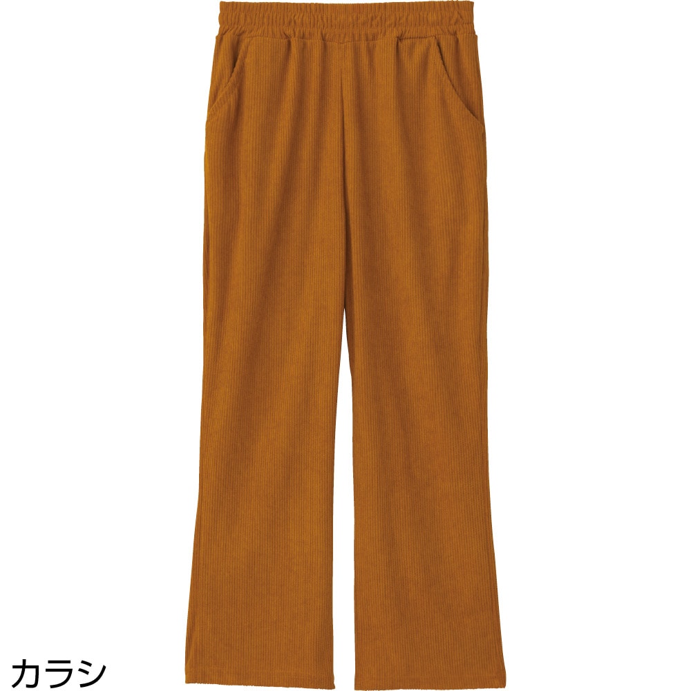 総ゴムコールテン風ストレッチパンツ