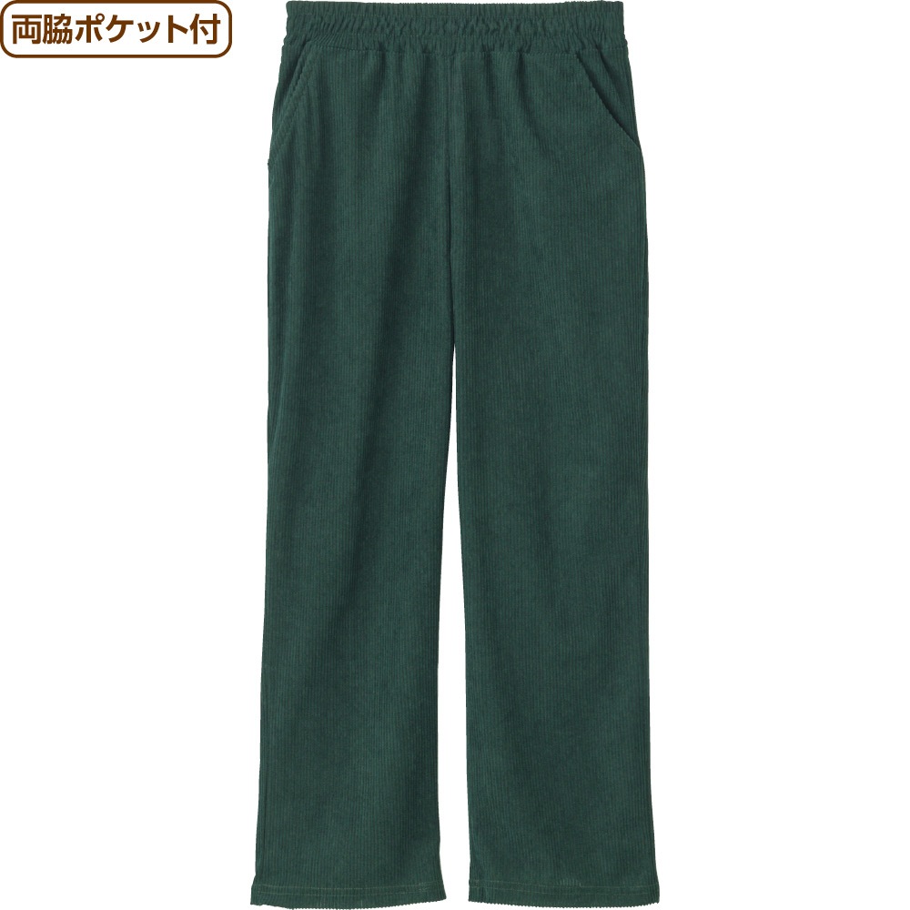 総ゴムコールテン風ストレッチパンツ