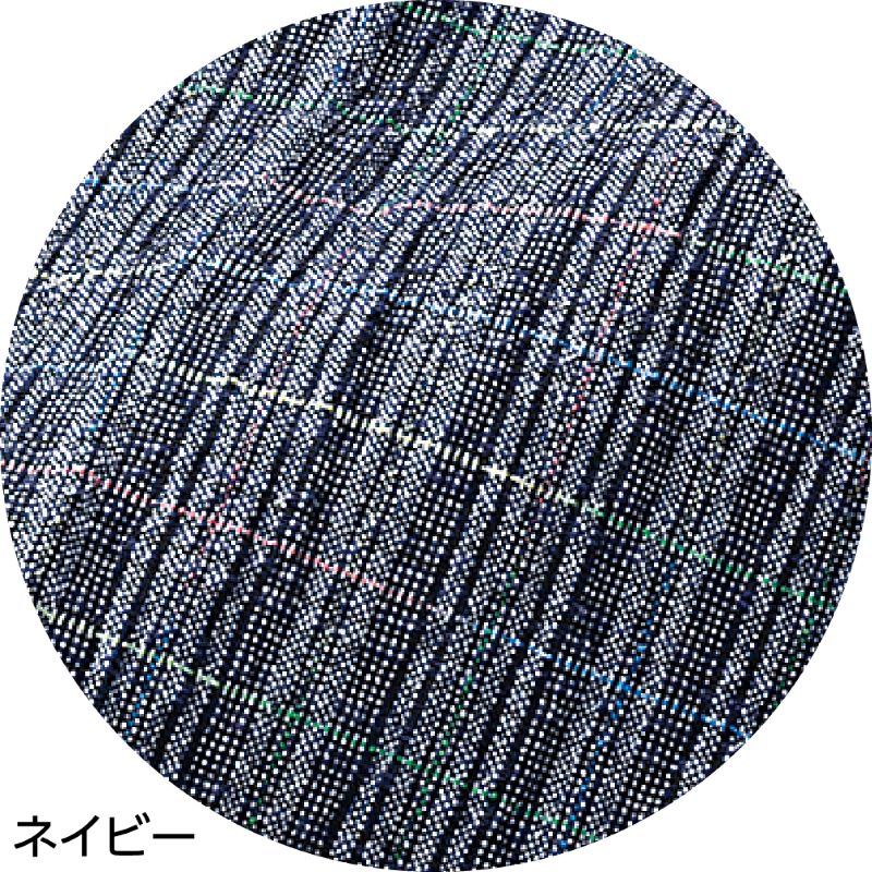 おりなす栃尾楊柳格子深履きパンツ