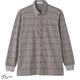 綿混隠れファスナーニットシャツ