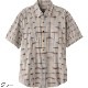しじらスナップ釦半袖シャツ(紳士)