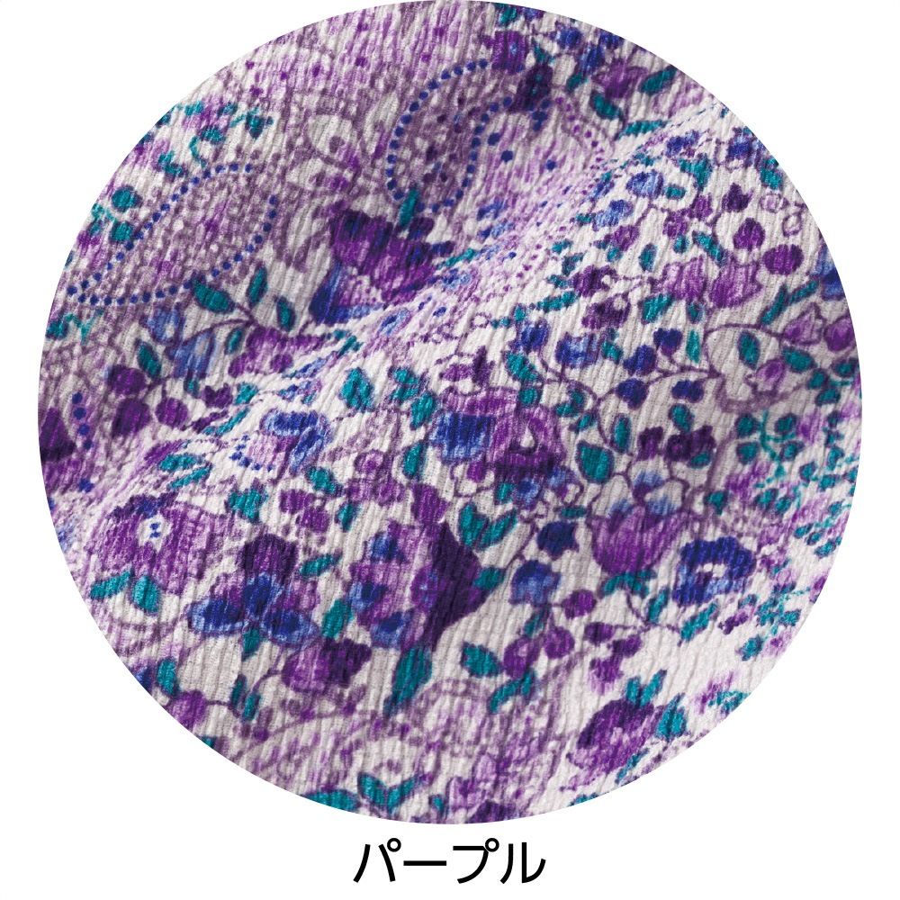 7分袖シャーリングＴシャツ