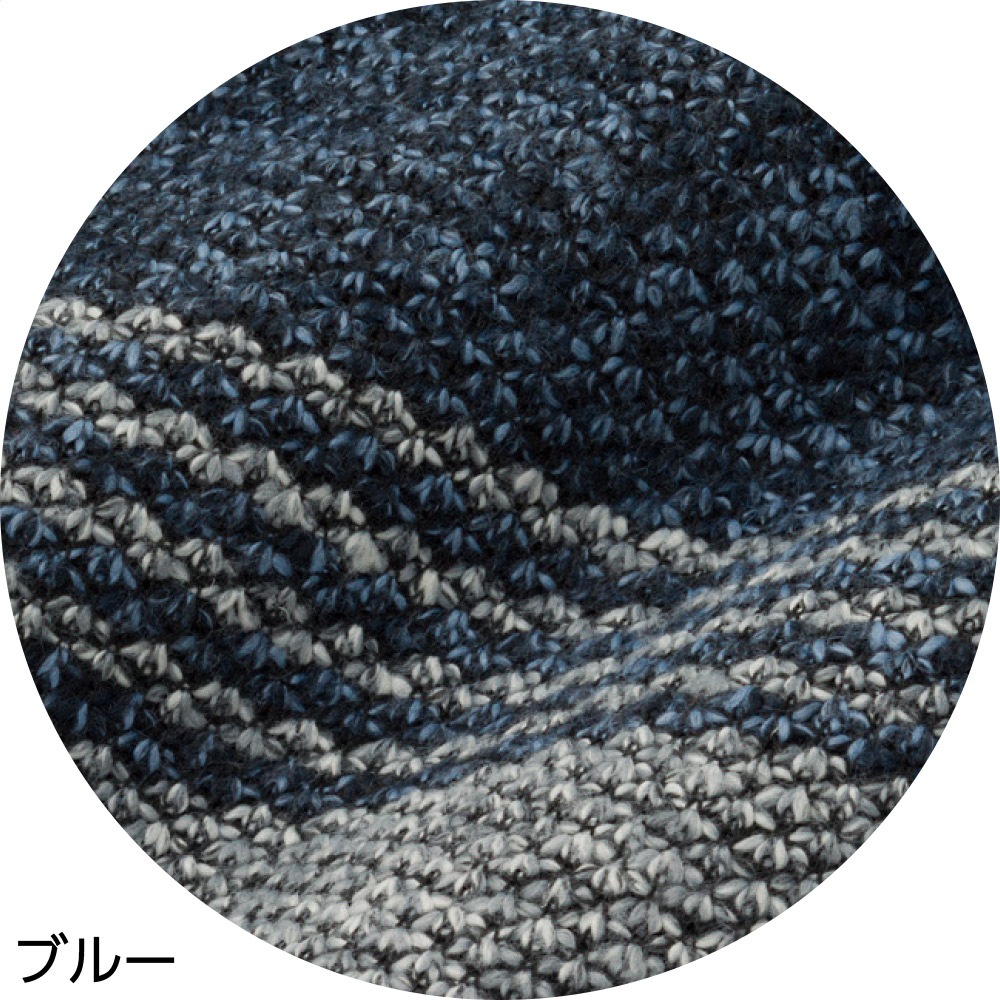 裏ベロアニットフルジップジャケット