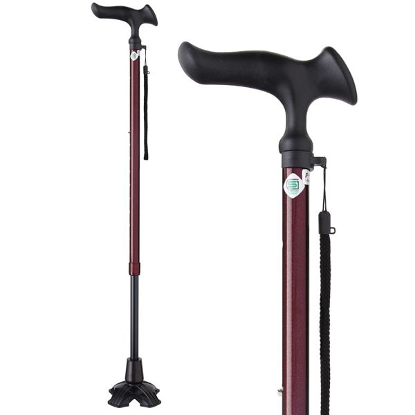 かるがもE 4点DX 伸縮S・M兼用[レッド]【フジホーム】 | シルバーカー