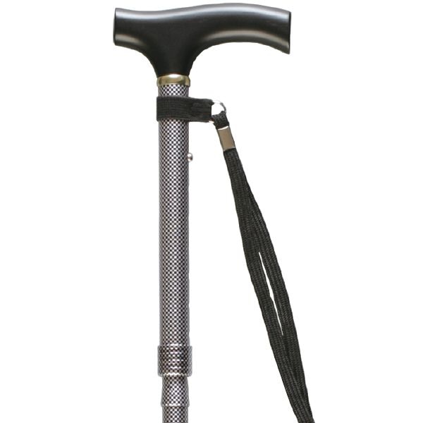 ささえ 雨にも負けず 4つ折伸縮ステッキ VH4型[VH4423]【ひまわり