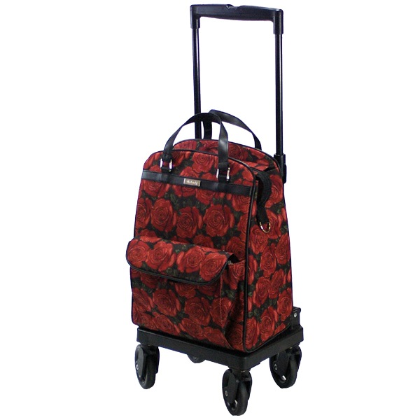 ショッピングカート メロディ スムーズ　クロコダイル風　黒色　タグ付未使用 ショッピングカート メロディ スムーズ クロコダイル風 黒色