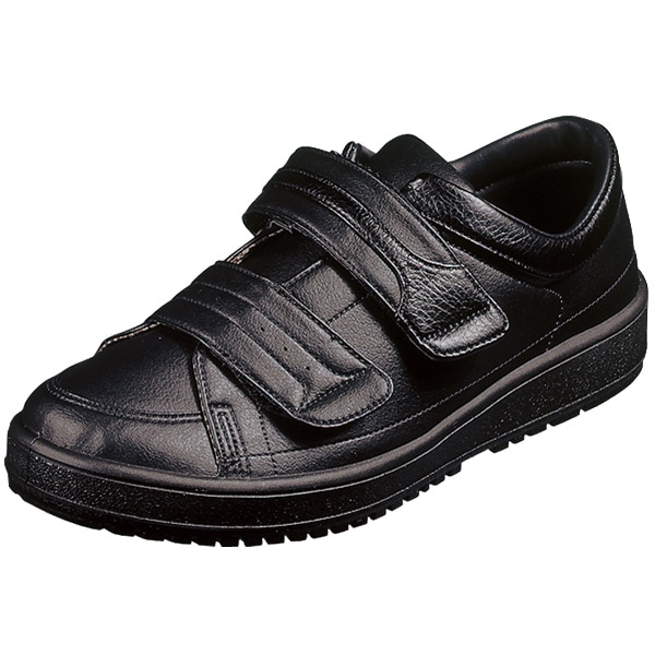 装具対応シューズ Vステップ04 [ブラック]【ムーンスター】 | シルバー