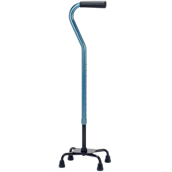 アルミ製四点杖30シリーズ [AQ-30BL] ブルー【マキテック】 | シルバー