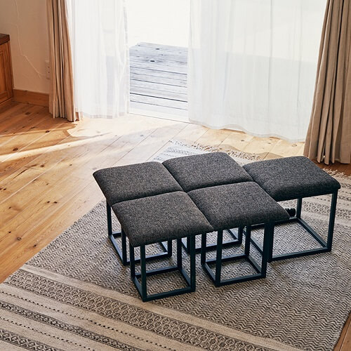 5in1コンビネーションスツール ブラウン SF1000【通年商品