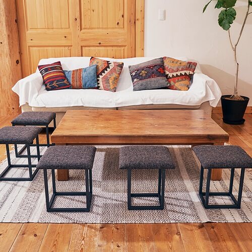 5in1コンビネーションスツール ブラウン SF1000【通年商品