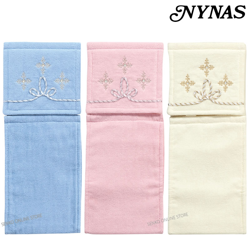 ★【ペーパーホルダーカバーN トイレ ラインストーン付き 高級感 上品 ゴージャス】ブルー/ピンク/ホワイト ニーナス プロローグ4