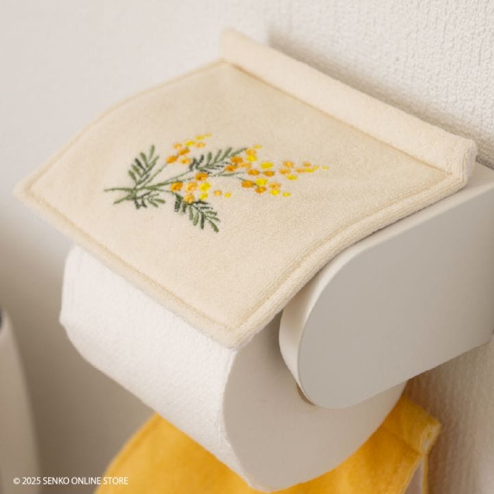 SDS yorisou ミモザ ペーパーホルダーカバーN イエロー