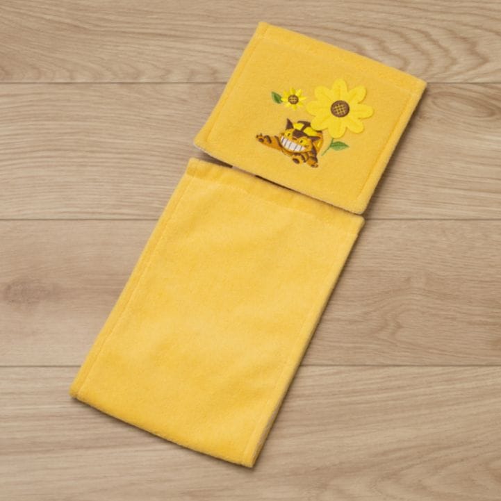 となりのトトロ 花のバス停 ペーパーホルダーカバーN イエロー 