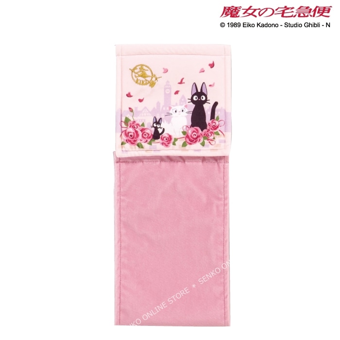魔女の宅急便 ジジとデート ペーパーホルダーカバーN ピンク 