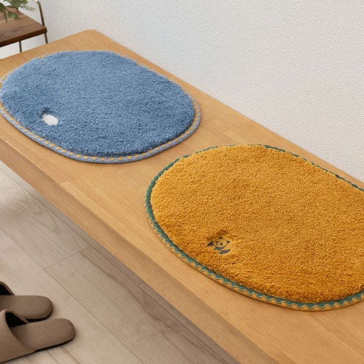 SDS Pce（ピース）ミニマット 約30×40cm アジアゾウ/コアラ/トナカイ/ジャイアントパンダ/ホッキョクグマ