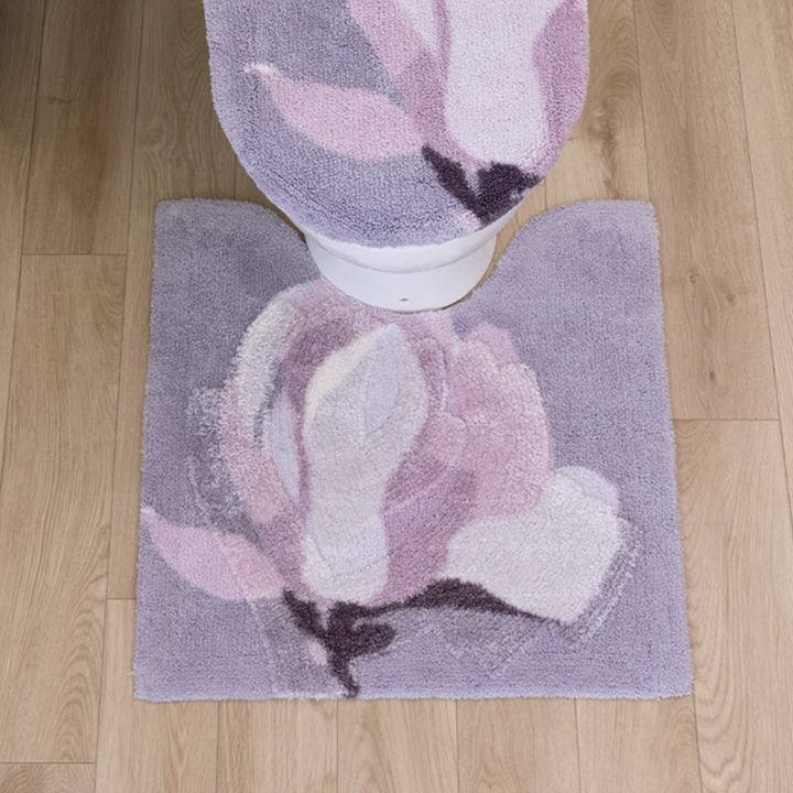 M+home マグノーリア トイレマット 約60×60cm ピンク