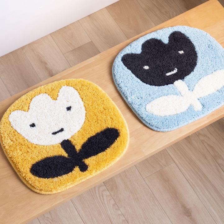 市場】ふくろう キッチンマット(抗菌防臭 吸水速乾) 日本製 45