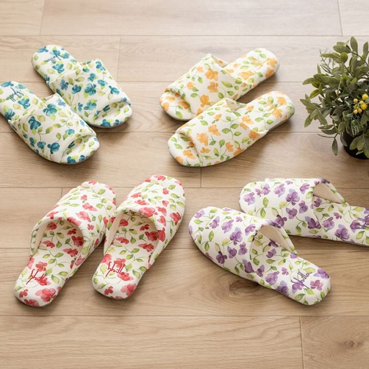 シビラ アーリア スリッパ 適応サイズ:約22～24cm ブルー/パープル/レッド/イエロー