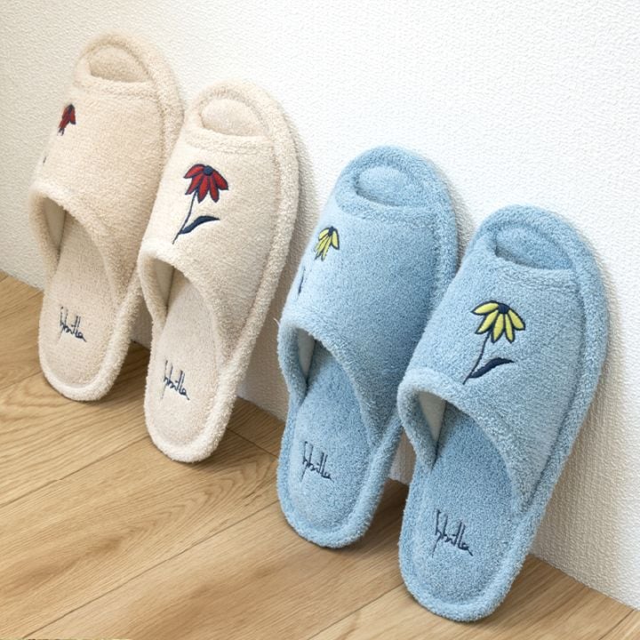 シビラ レジェンダ スリッパ フリーサイズ ブルー/ベージュ