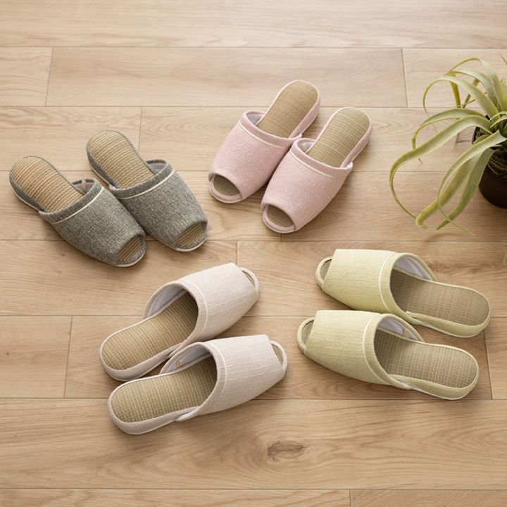 SDS バミー スリッパ 適応サイズ:（M）約23.5～25cm ベージュ/グリーン/グレー/ピンク