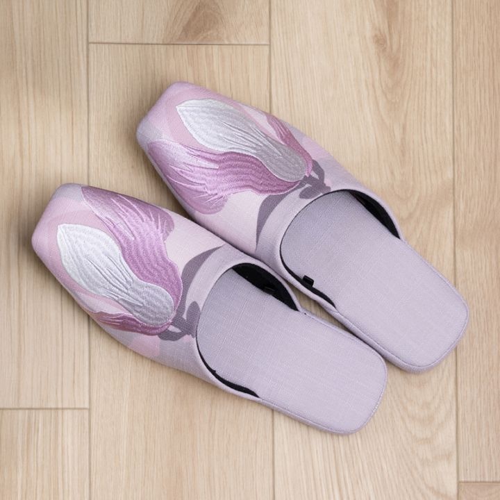 M+home マグノーリア スリッパ 適応サイズ:約24～26cm ピンク