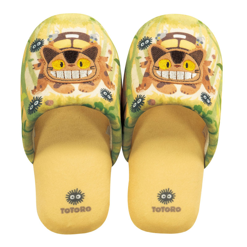 子供用スリッパ ジブリ ネコバス 洗える キャラ 可愛い】約16.5～18cm