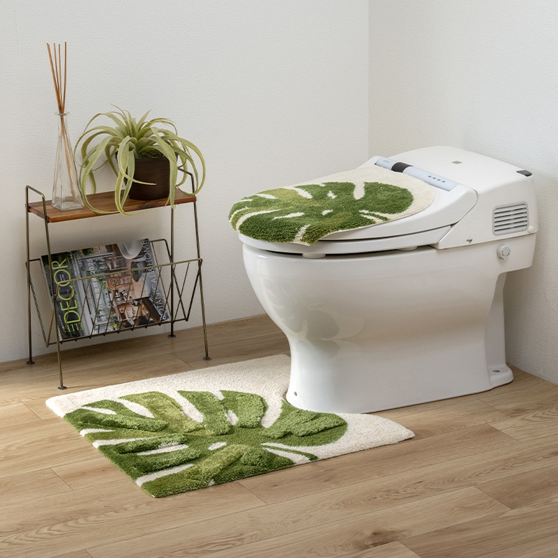 M+home レフティ トイレマット 約60×60cm グリーン | ブランド,M+home