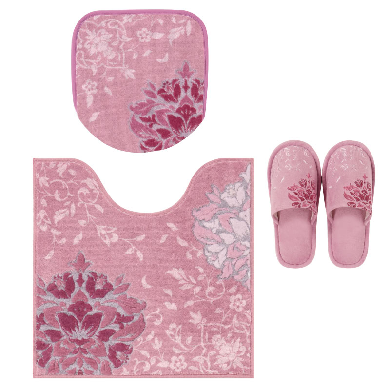 デコールミュゼ プレシャス トイレ3点セット（トイレマット+兼用