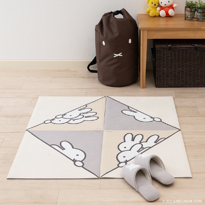 miffy ミッフィージョイントマットセット DickBruna ルックイン エンジョイントマット（4枚セット） 約45