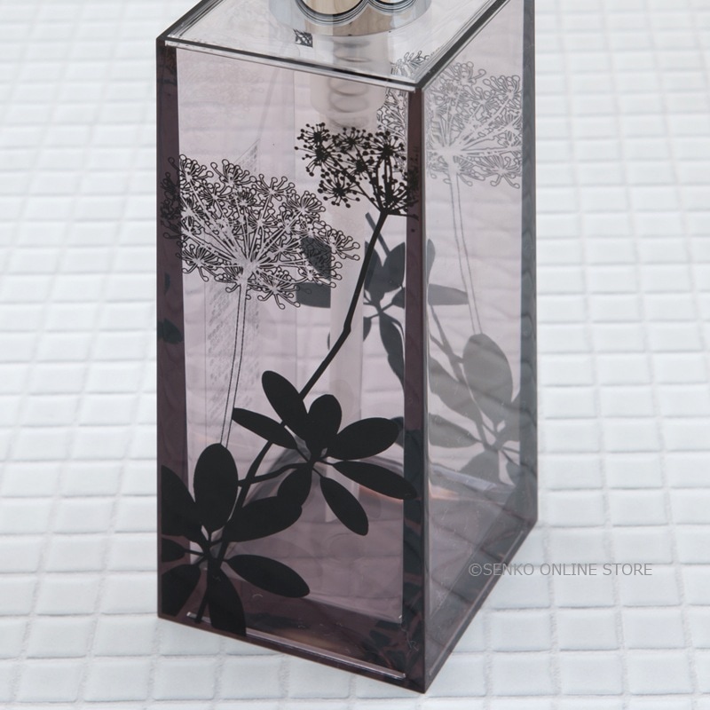 サリナ シャンプーボトル 容量：約420ml ブラウン | アイテム,バス