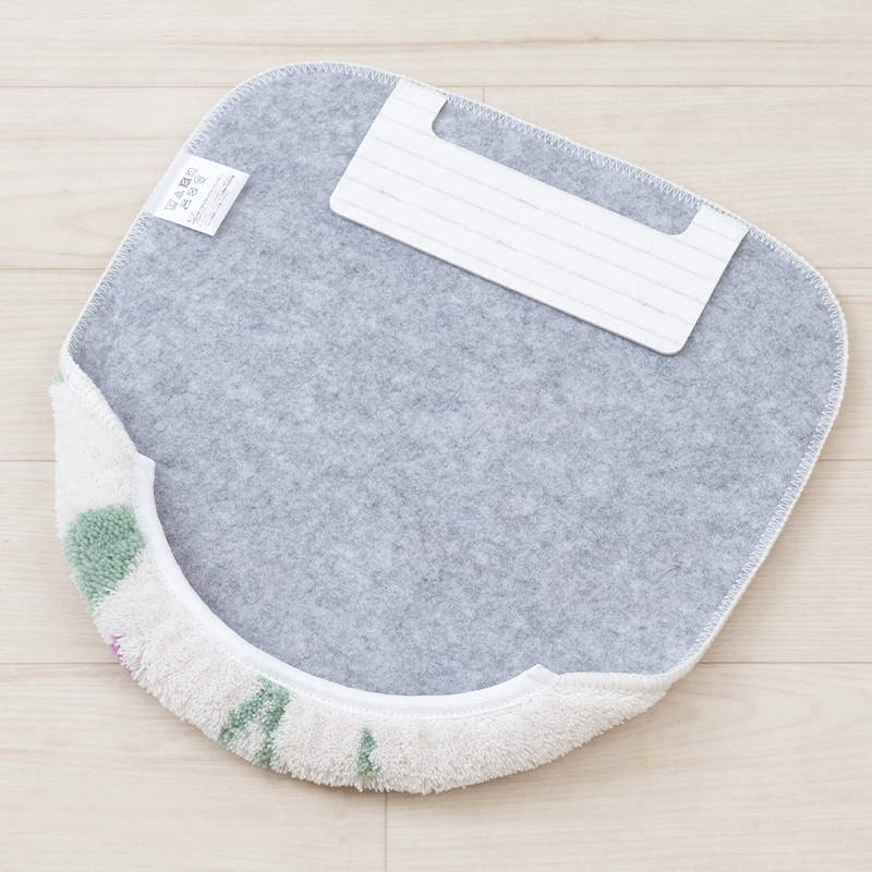 ラルジュルタン グレイス 兼用フタカバー（普通便座＆温水洗浄・暖房便座兼用） ブラック/アイボリー