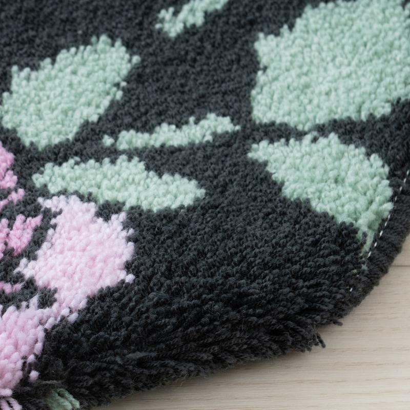 ラルジュルタン グレイス 兼用フタカバー（普通便座＆温水洗浄・暖房便座兼用） ブラック/アイボリー