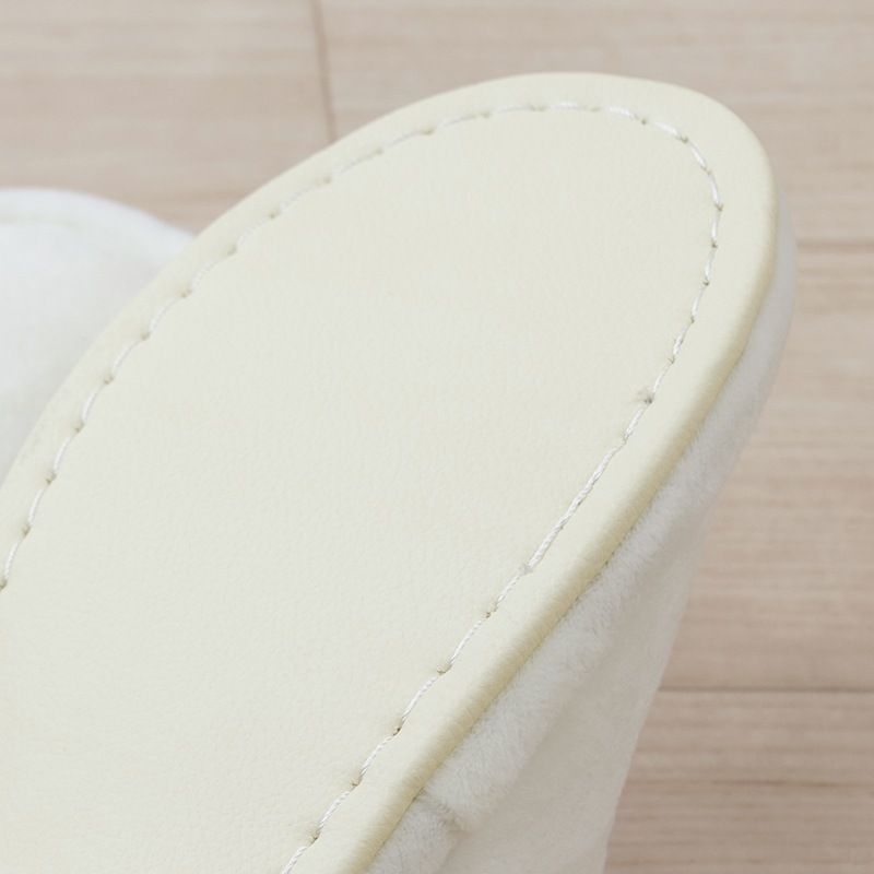 ラルジュルタン グレイス スリッパ フリーサイズ ブラック/アイボリー