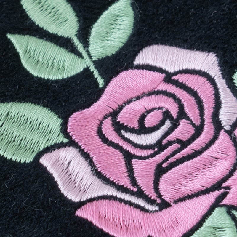 ラルジュルタン グレイス ペーパーホルダーカバー ブラック/アイボリー