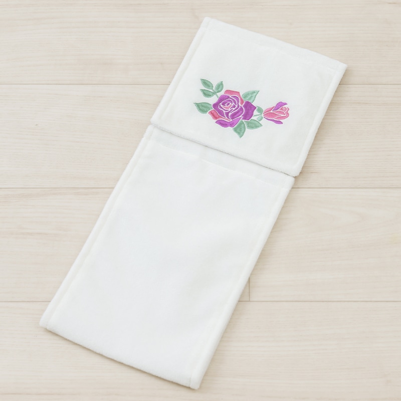 ラルジュルタン グレイス ペーパーホルダーカバー ブラック/アイボリー