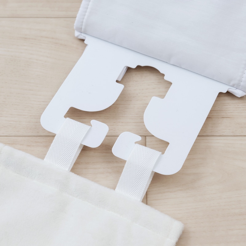 ラルジュルタン グレイス ペーパーホルダーカバー ブラック/アイボリー