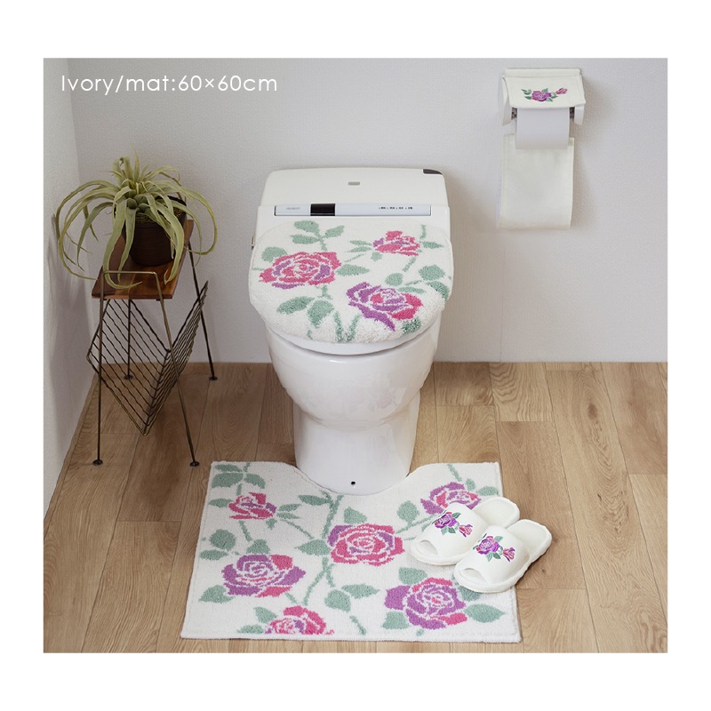 ラルジュルタン グレイス ペーパーホルダーカバー ブラック/アイボリー