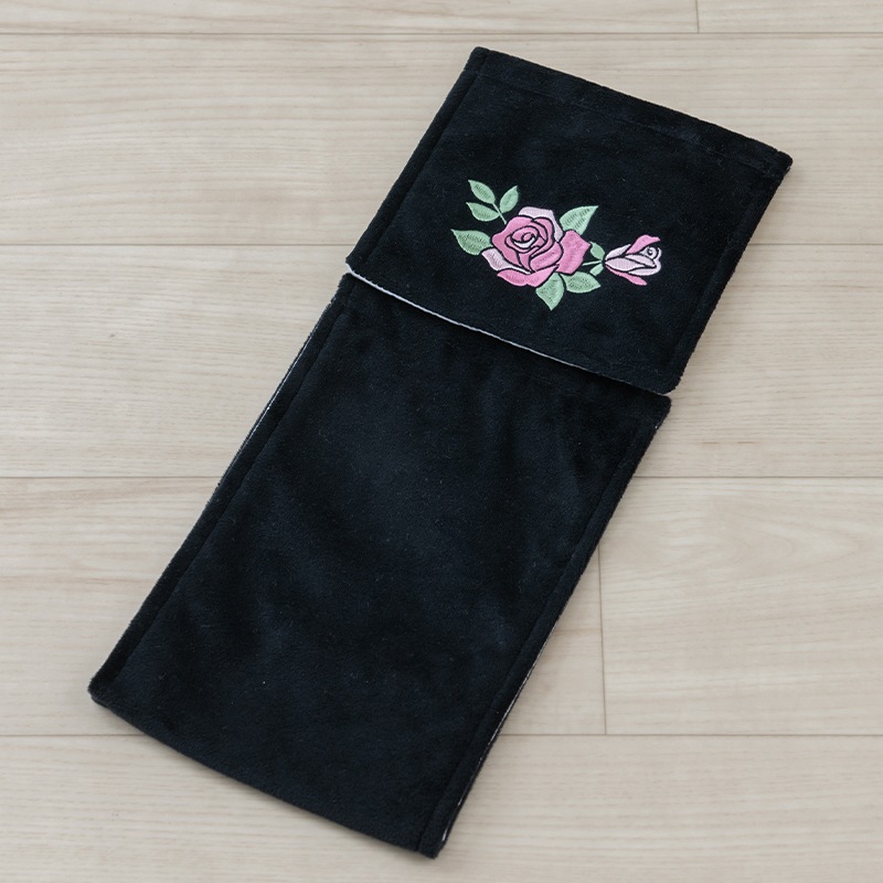 ラルジュルタン グレイス ペーパーホルダーカバー ブラック/アイボリー